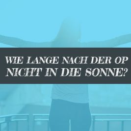 Wie lange nach Weisheitszahn OP Sonne meiden?