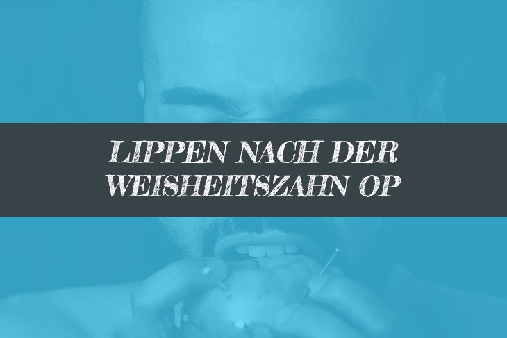 Weisheitszahn OP Lippe gerissen taub