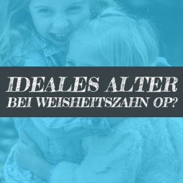 Ideales Weisheitszahn OP Alter Weisheitszähne Ziehen